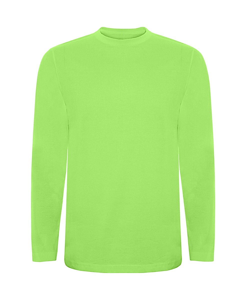 Laste pikkade varrukatega särk, heleroheline