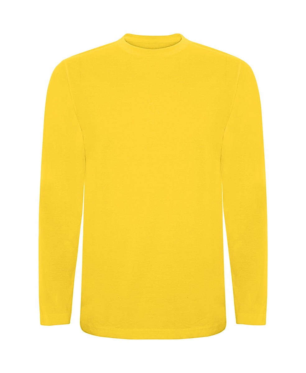 Laste pikkade varrukatega särk, kollane