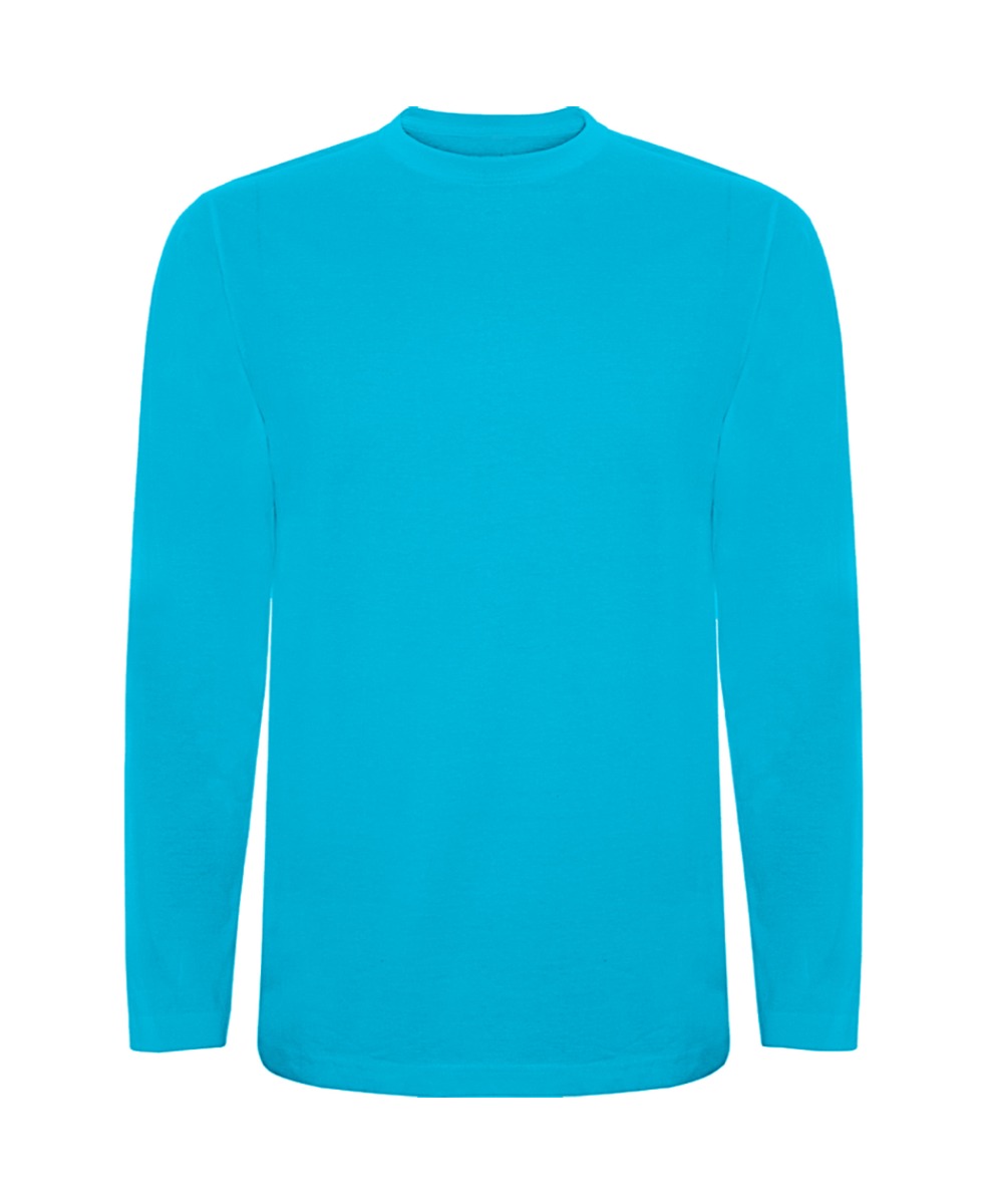 Laste pikkade varrukatega särk, türkiis