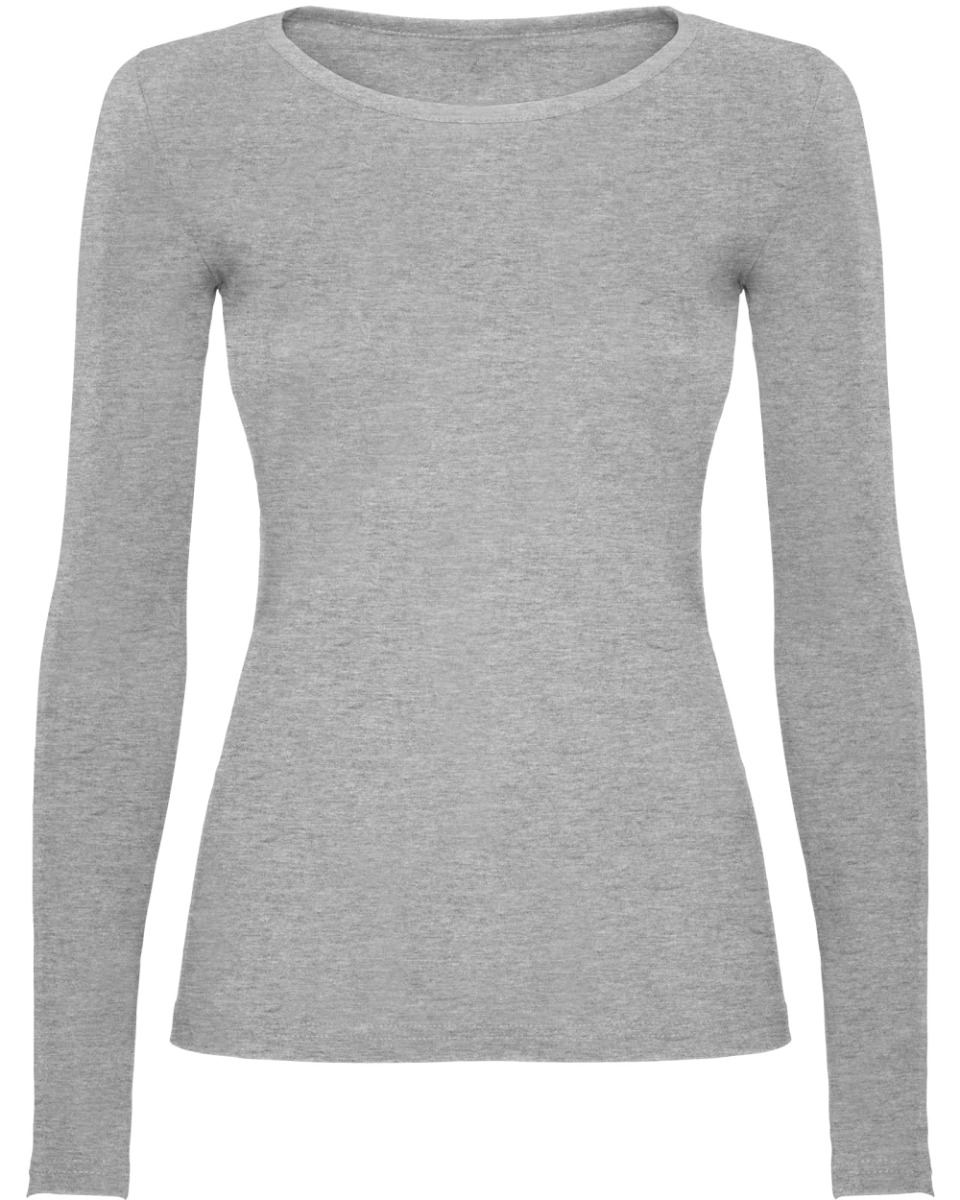 Naiste pikkade varrukatega särk, hall