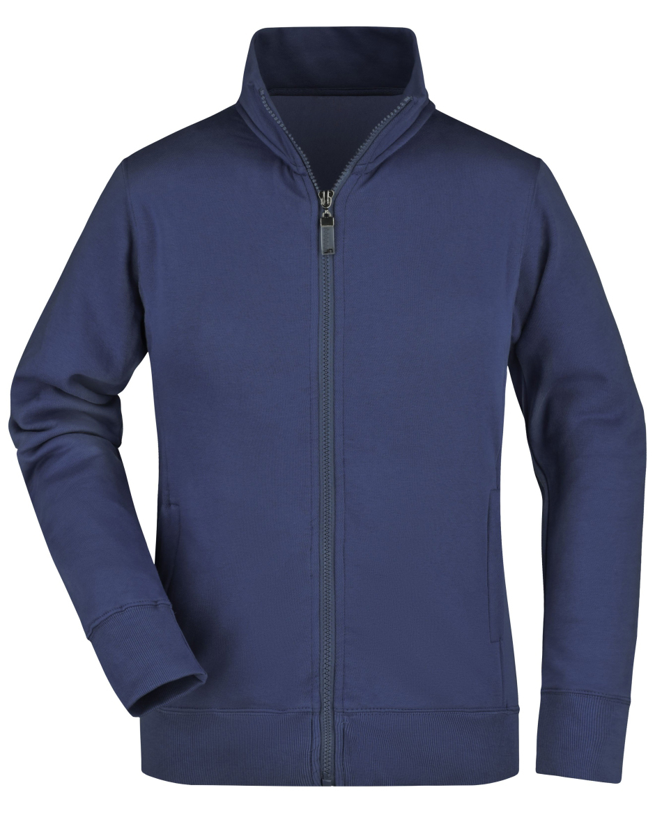 Naiste lukuga jakk, tumesinine - Lõpumüük