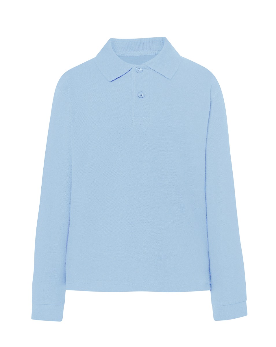 Laste pikkade varrukatega polosärk, helesinine