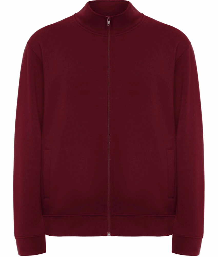 Unisex lukuga jakk, bordoo