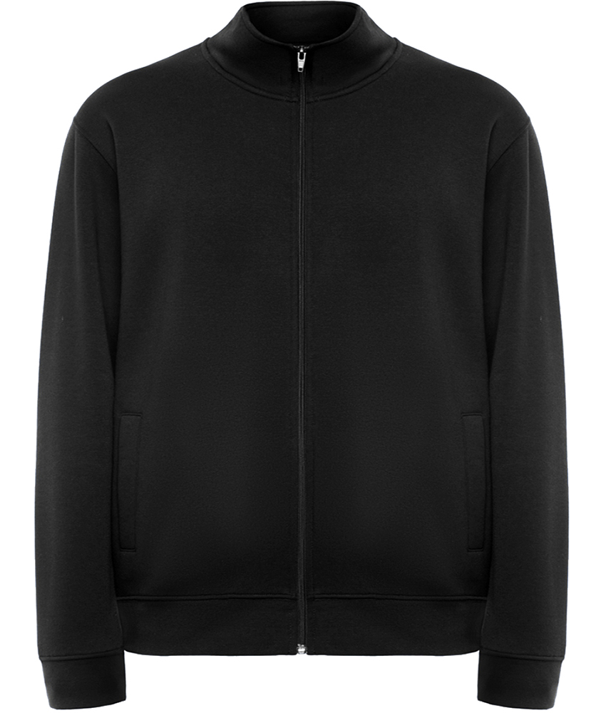 Unisex lukuga jakk, must