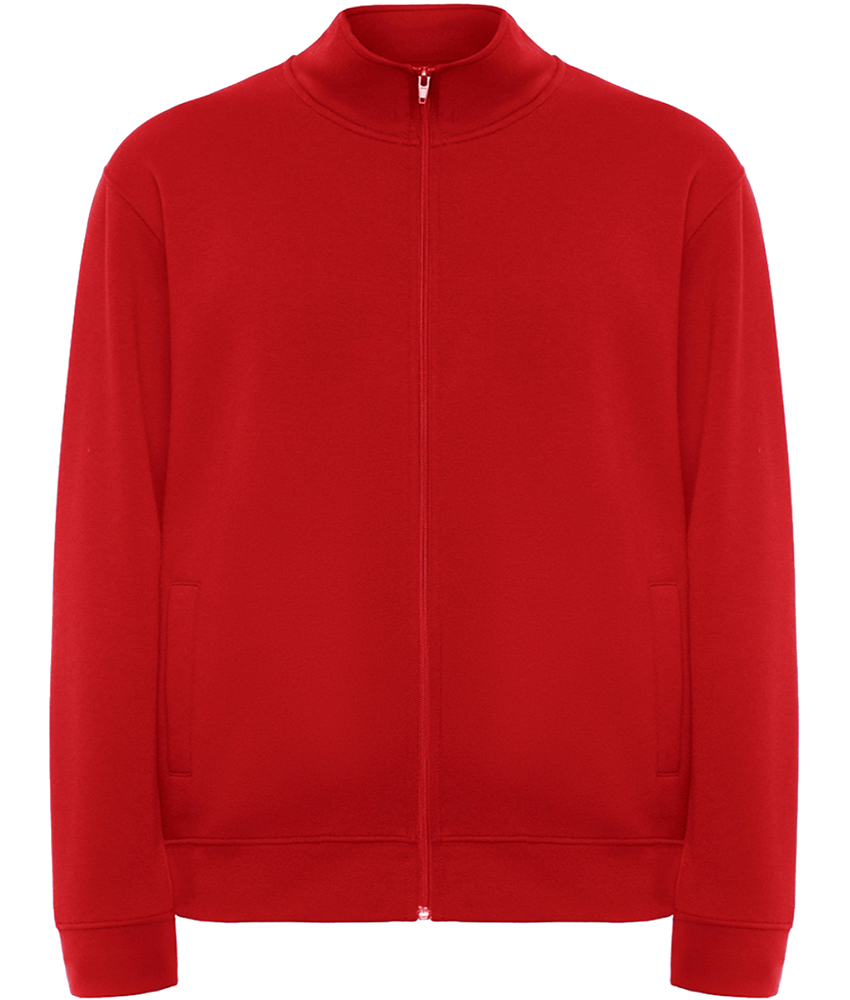 Unisex lukuga jakk, punane