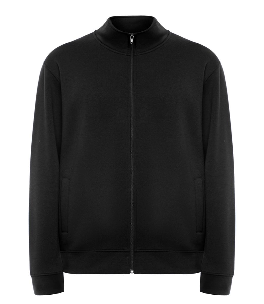 Laste lukuga jakk, must